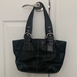Coach leather purse